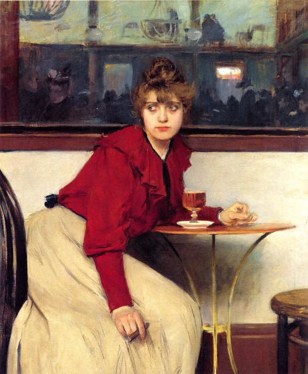Ramon Casas, Madeleine or Au Moulin de la Galette (1892)