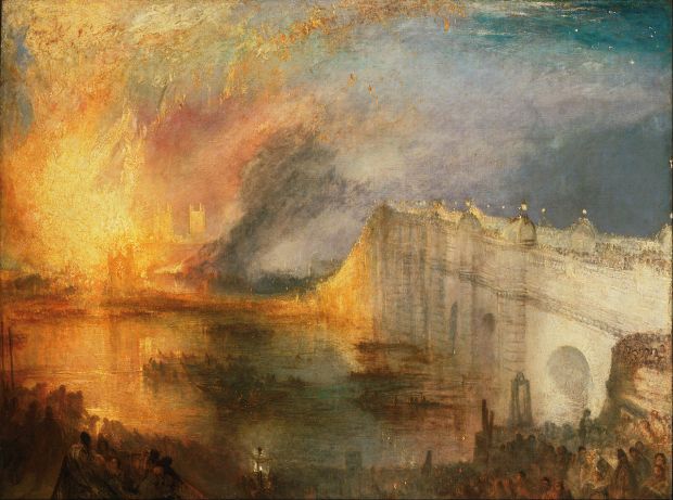 Burning of the Houses of Lords and Commons (1834)